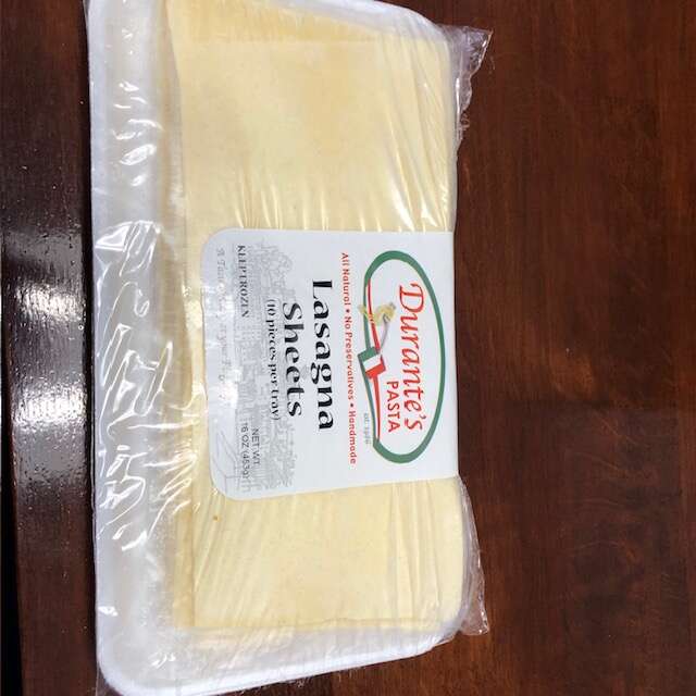 Durante's Fresh Made Lasagna Sheets 16 oz New Haven Direct Connect