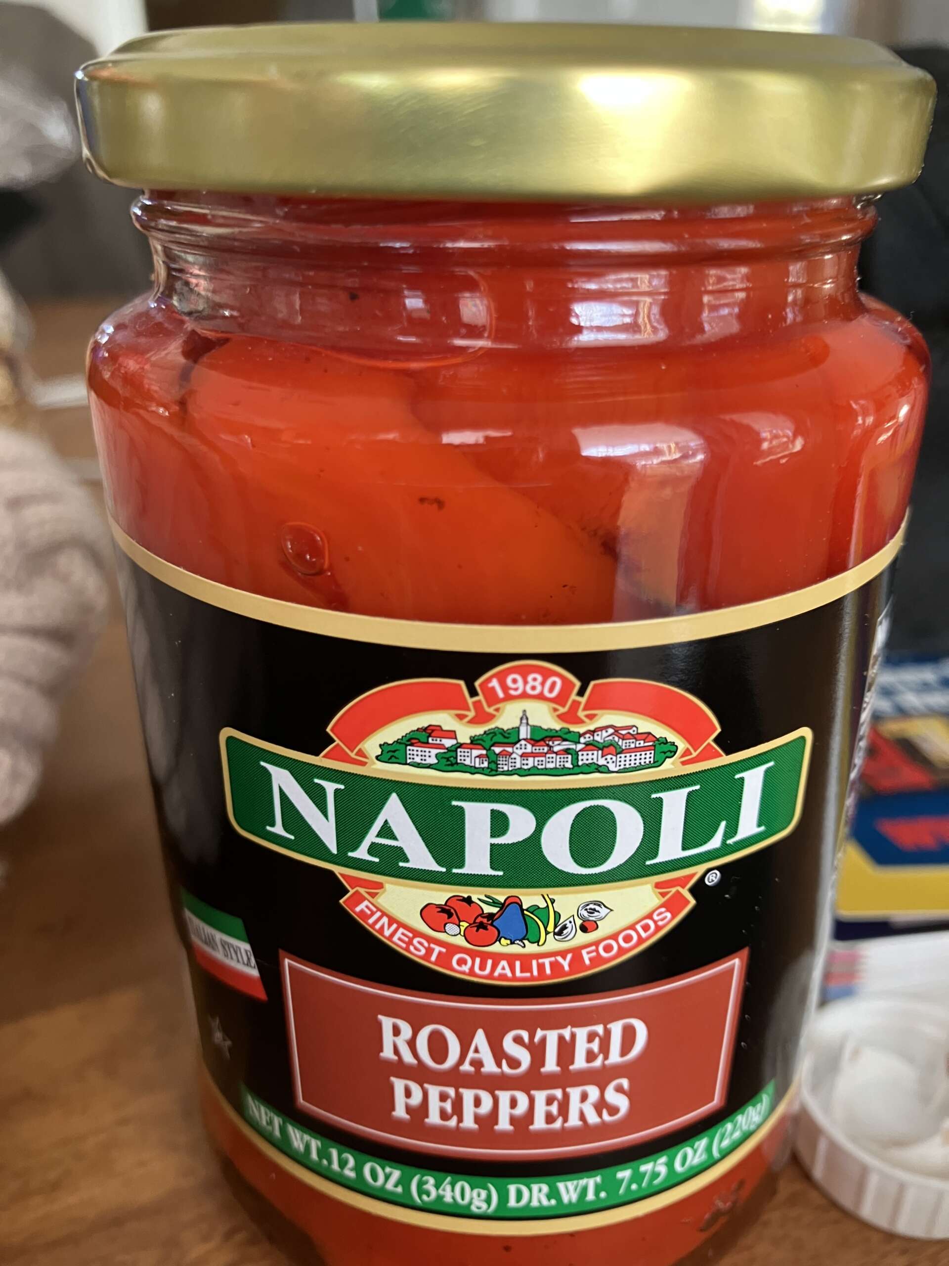 Napoli Roasted Red Peppers in Oil 12 oz. Jar New Haven Direct Connect